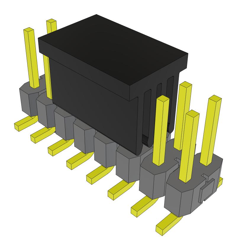 SAMTEC TSM-108-01-F-DV-A-P-FR Conectores De Pines