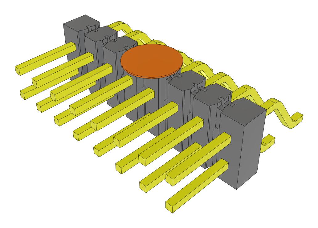 SAMTEC TSM-108-01-T-DH-K-FR Conectores De Pines