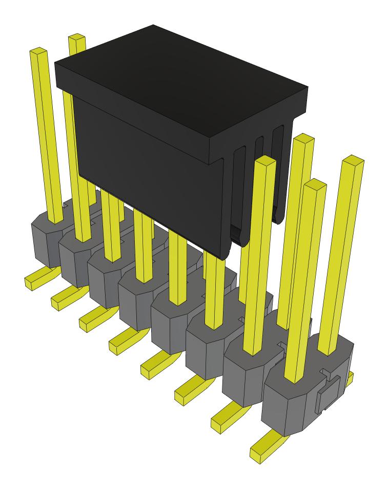 SAMTEC TSM-108-03-LM-DV-P-FR Conectores De Pines