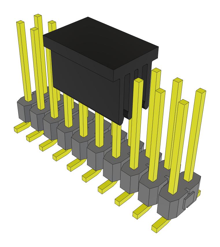 SAMTEC TSM-110-03-L-DV-A-P-FR Conectores De Pines