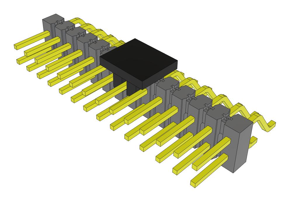 SAMTEC TSM-114-01-S-DH-P-FR Conectores De Pines