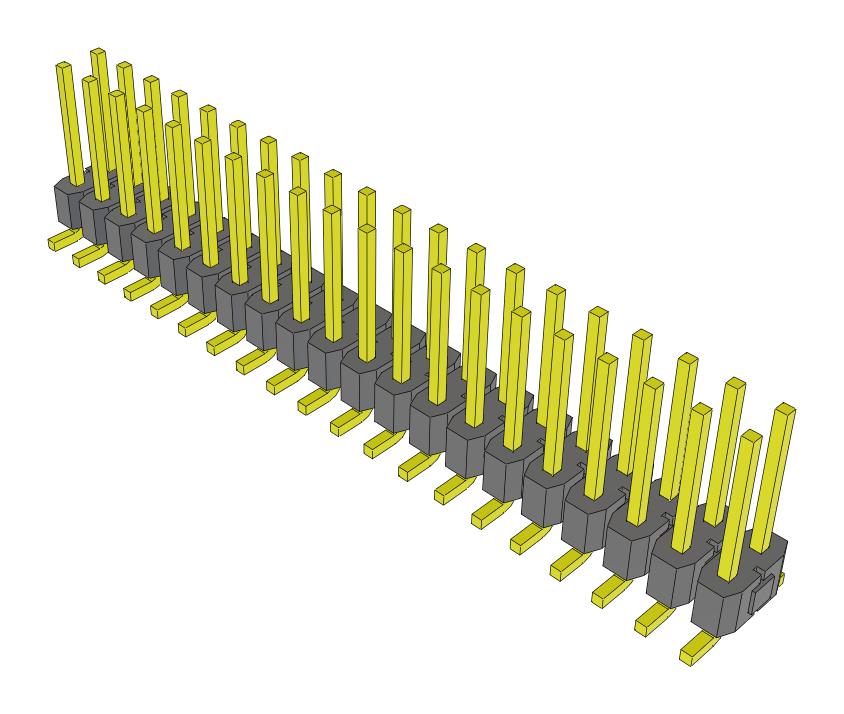 SAMTEC TSM-120-02-L-DV-FR Conectores De Pines