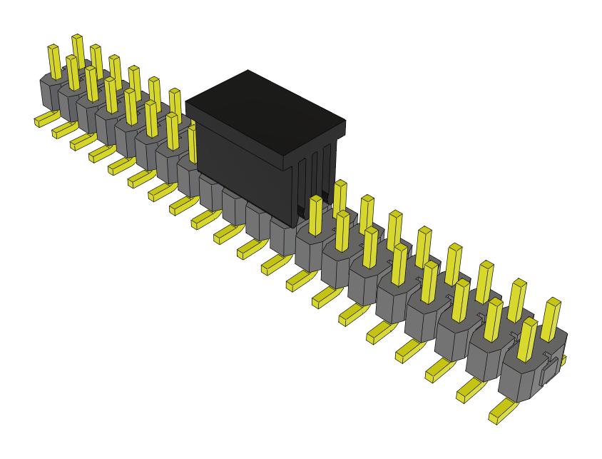 SAMTEC TSM-120-04-T-DV-P-FR Conectores De Pines