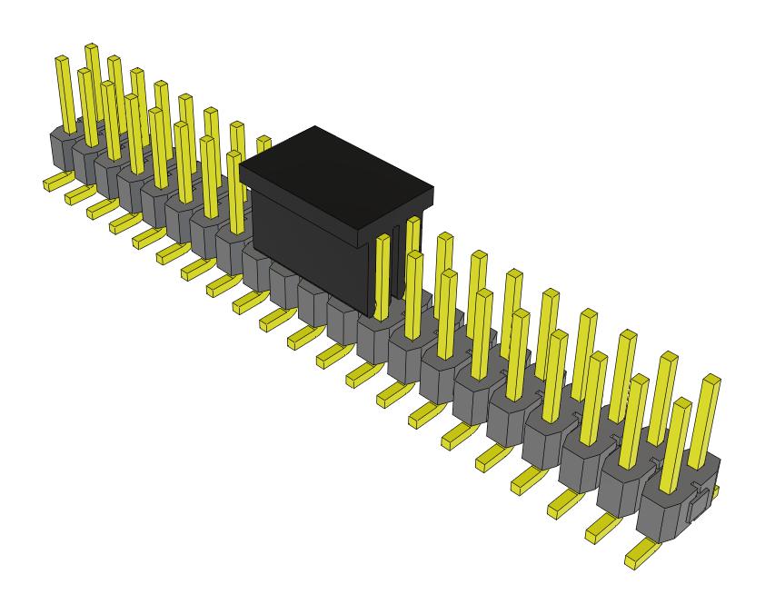 SAMTEC TSM-121-01-L-DV-P-FR Conectores De Pines