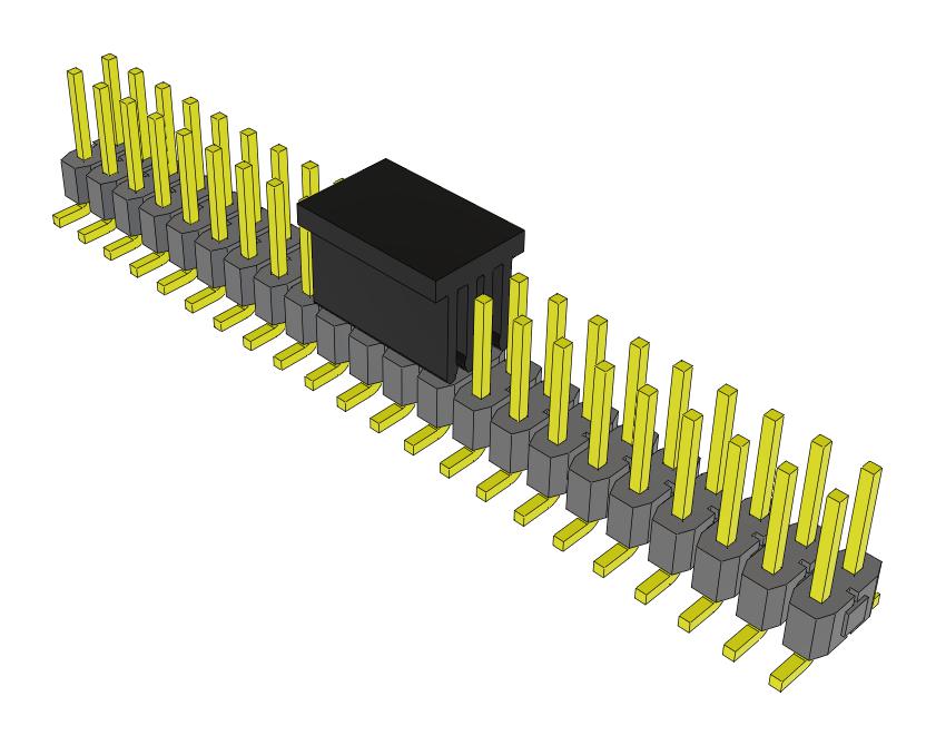 SAMTEC TSM-122-01-T-DV-P-FR Conectores De Pines