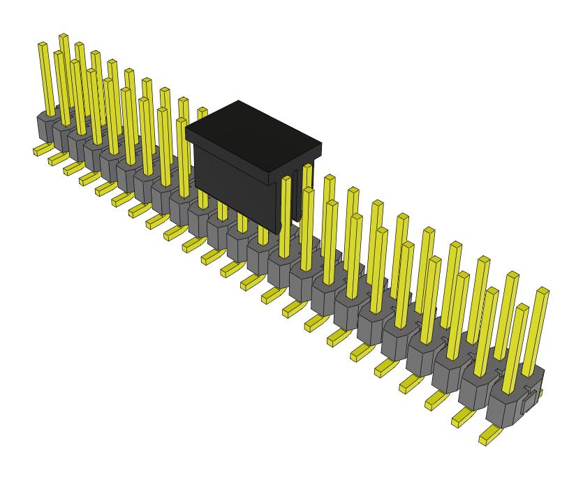 SAMTEC TSM-123-02-F-DV-P-FR Conectores De Pines