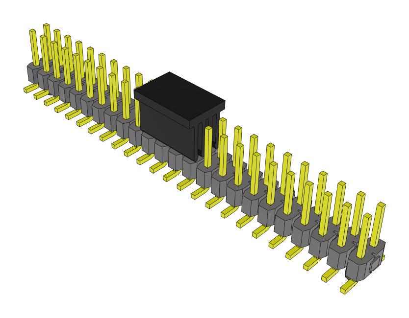 SAMTEC TSM-124-01-L-DV-A-P-FR Conectores De Pines