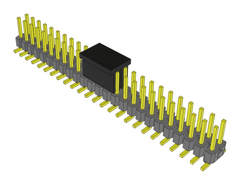 SAMTEC TSM-125-01-L-DV-A-P-FR Conectores De Pines