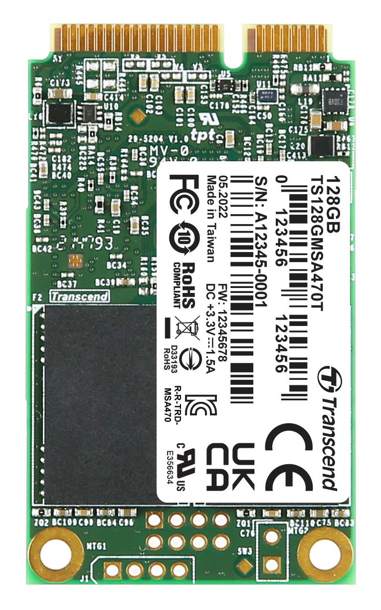 TRANSCEND TS128GMSA470T Unidades De Estado Sólido (SSD)