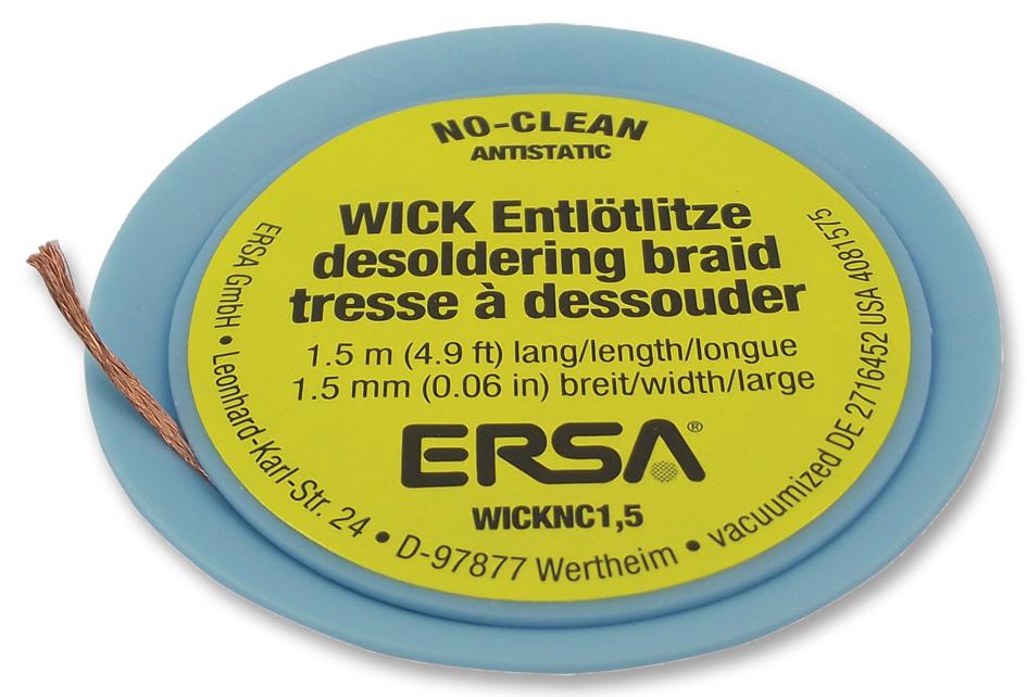 ERSA 0WICKNC1.5/SB Trenza De Desoldadura