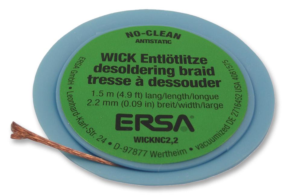 ERSA 0WICKNC2.2/10 Trenza De Desoldadura