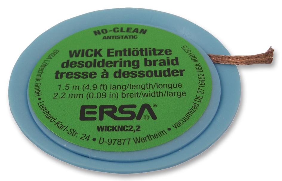 ERSA 0WICKNC2.2/SB Trenza De Desoldadura