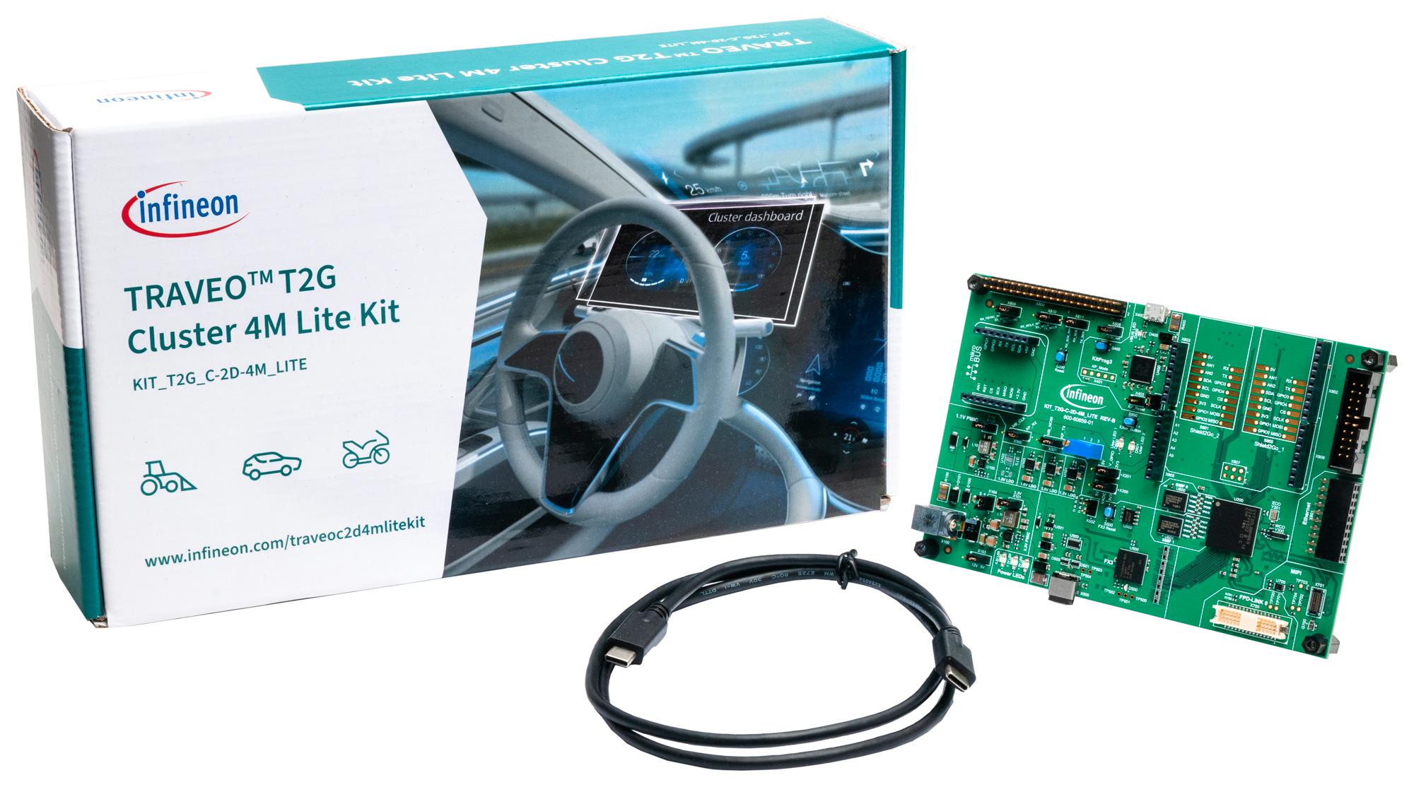 INFINEON KITT2GC-2D-4MLITE Kits De Desarrollo Integrado - ARM