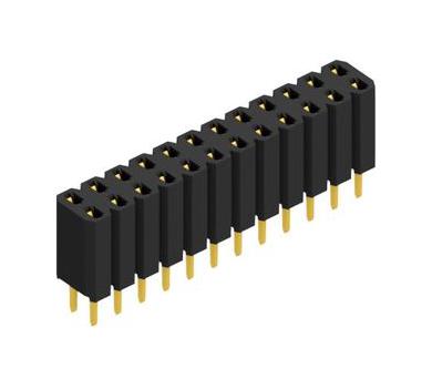 FISCHER ELEKTRONIK BL 2 24 G Conectores Hembra Para PCB