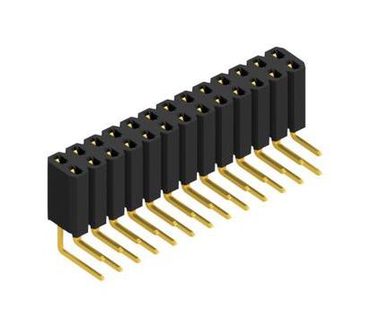 FISCHER ELEKTRONIK BL 4 26 G Conectores Hembra Para PCB