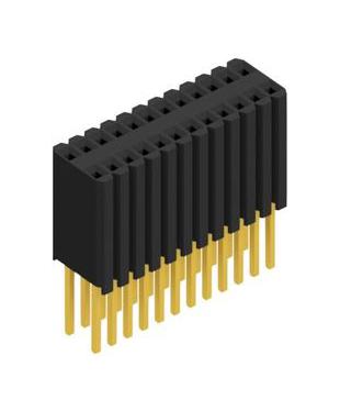 FISCHER ELEKTRONIK BLM LG 2 24 G Conectores Hembra Para PCB