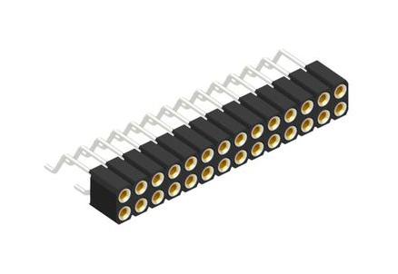 FISCHER ELEKTRONIK BLY 9 SMD 28 Conectores Hembra Para PCB