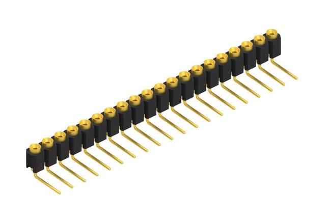 FISCHER ELEKTRONIK MK 06 20 G Conectores Hembra Para PCB