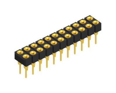 FISCHER ELEKTRONIK MK 201 22 G Conectores Hembra Para PCB