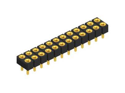 FISCHER ELEKTRONIK MK 228 THR 24 G Conectores Hembra Para PCB