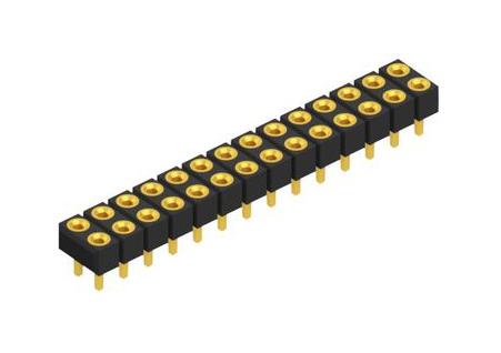 FISCHER ELEKTRONIK MK 228 THR 28 G Conectores Hembra Para PCB