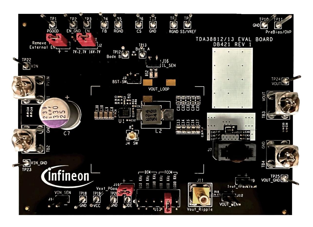 INFINEON EVALTDA388131VOUTTOBO1 Kits De Desarrollo Para Gestión De Alimentación - DC / DC