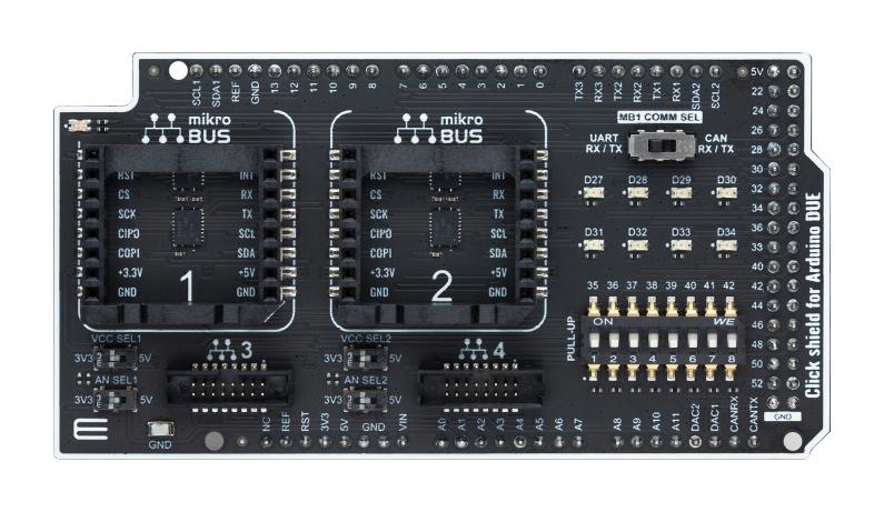 MIKROELEKTRONIKA MIKROE-6235 Placas Hija Integradas Y Módulos - Arduino