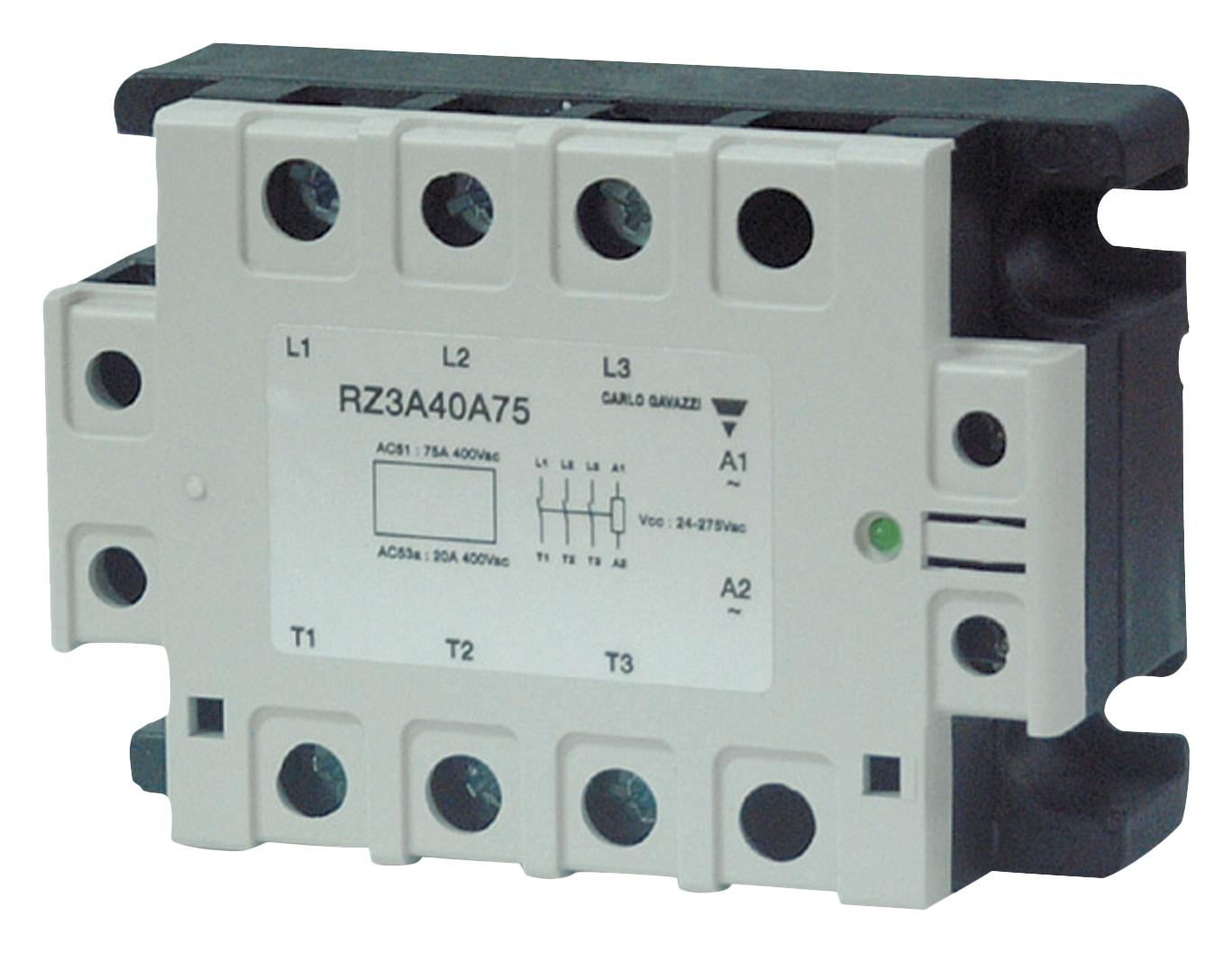 CARLO GAVAZZI RZ3A60D75 Relés De Estado Sólido