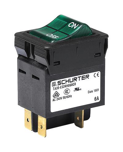 SCHURTER 3-150-708 Disyuntores Magnetotérmicos