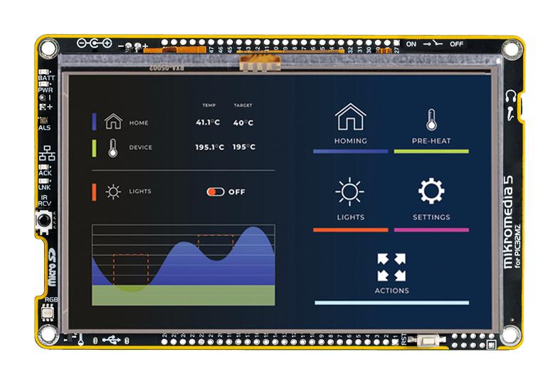 MIKROELEKTRONIKA MIKROE-6162 Kits De Desarrollo Para Visualización