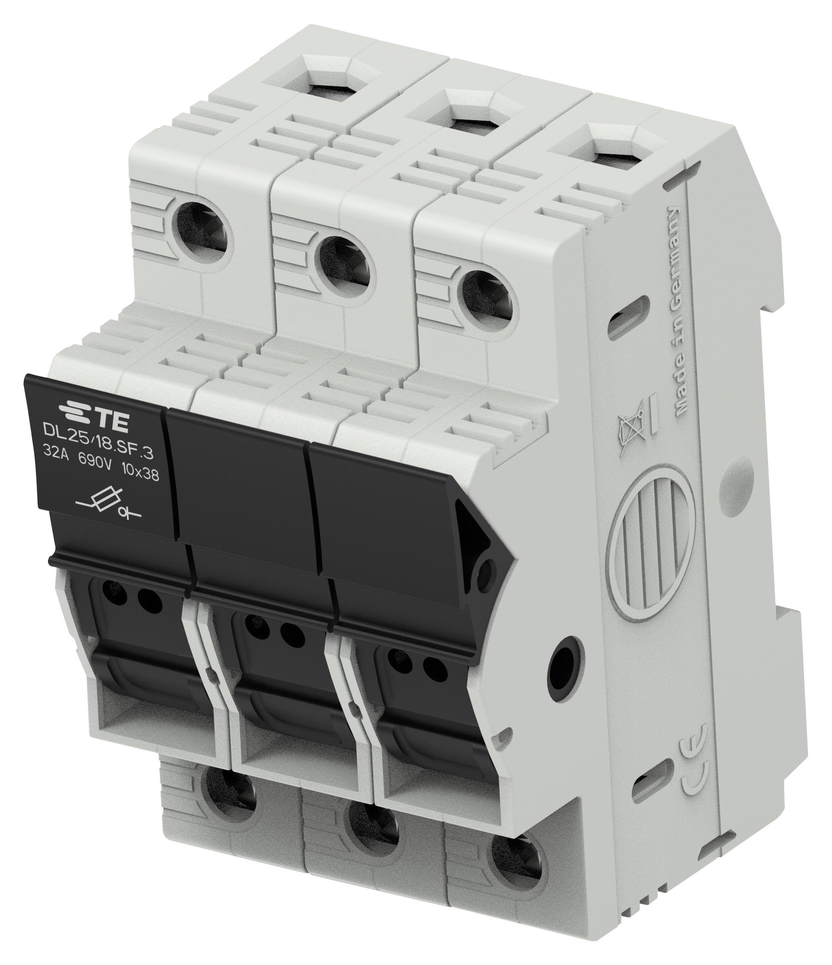 TE CONNECTIVITY 1SNF100027R0000 Portafusibles