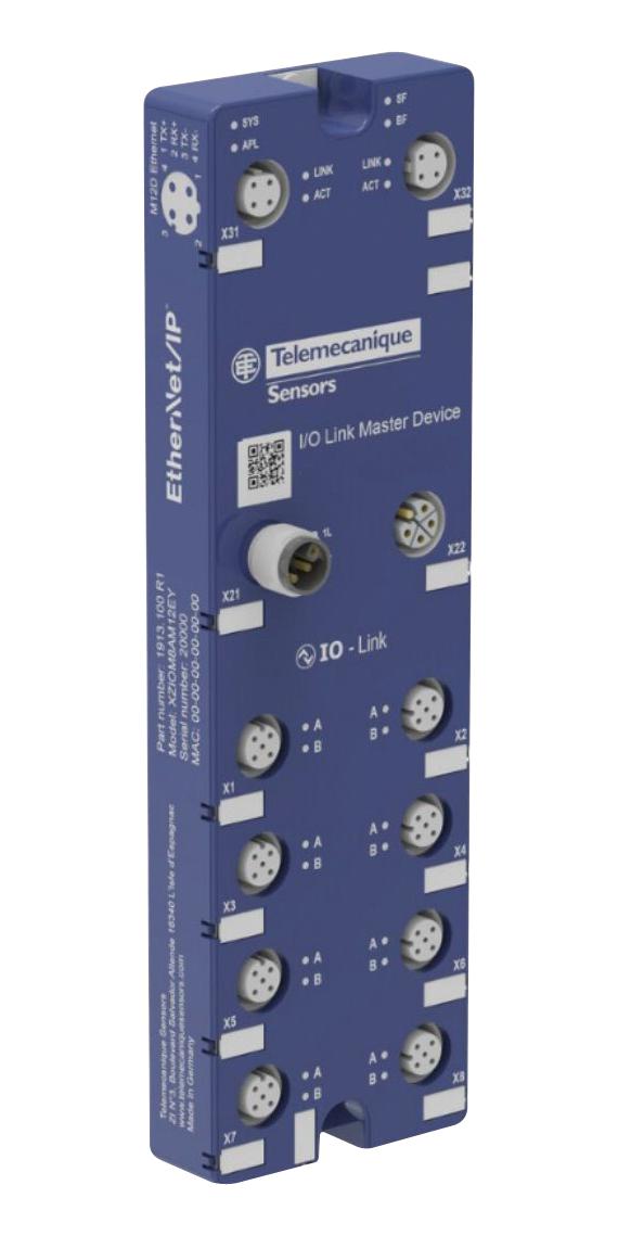 TELEMECANIQUE SENSORS XZIOM8AM12EY Cajas De Distribución Para Sensores