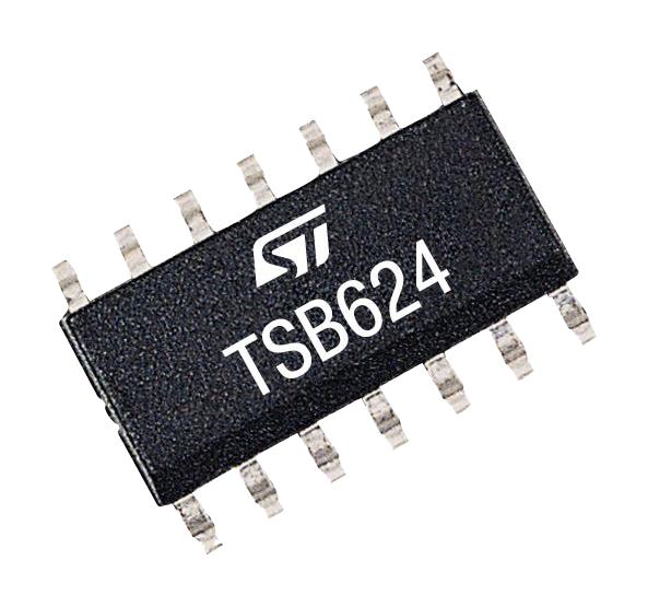 STMICROELECTRONICS TSB624IDT Amplificadores Operacionales (Op Amp)