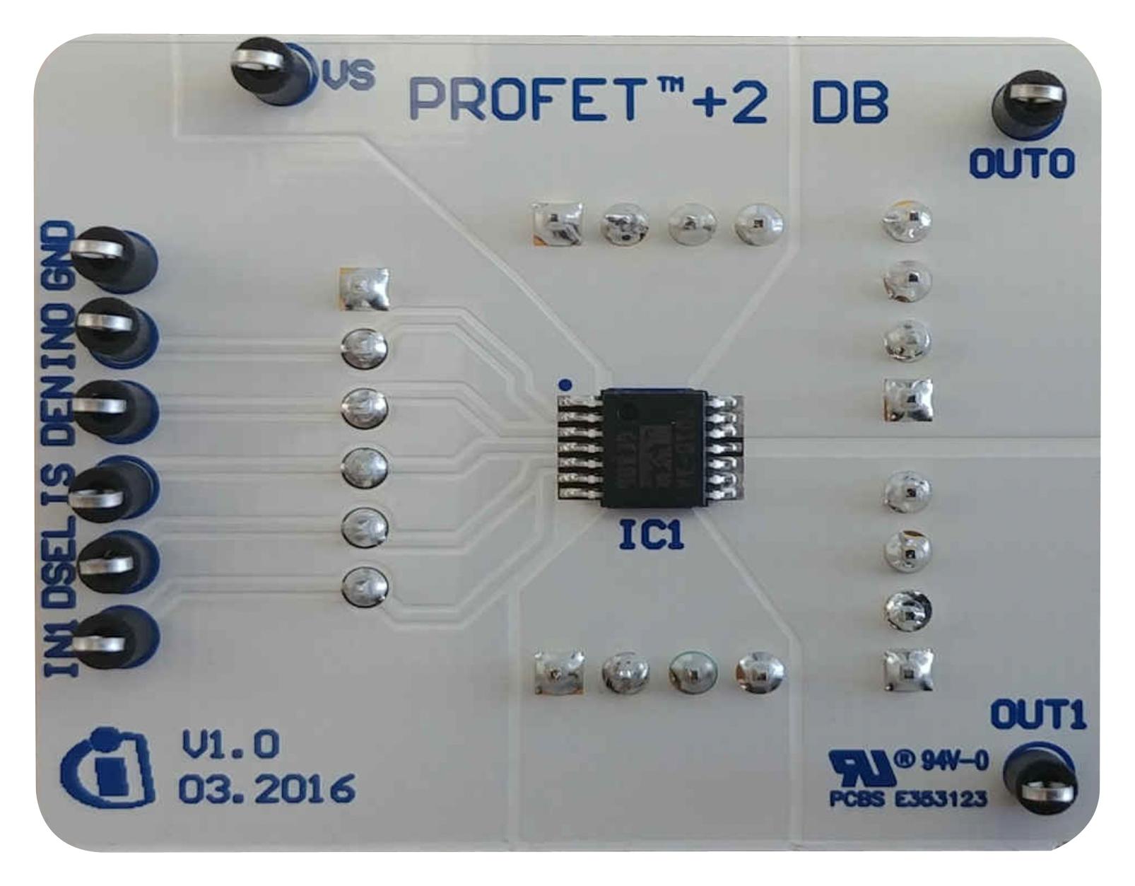 INFINEON BTS70902EPLDAUGHBRDTOBO1 Accesorios De Kits De Desarrollo Analógico