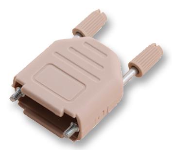 MH CONNECTORS MHDPPK25-DE-K Carcasas Traseras Para Conectores Sub-D