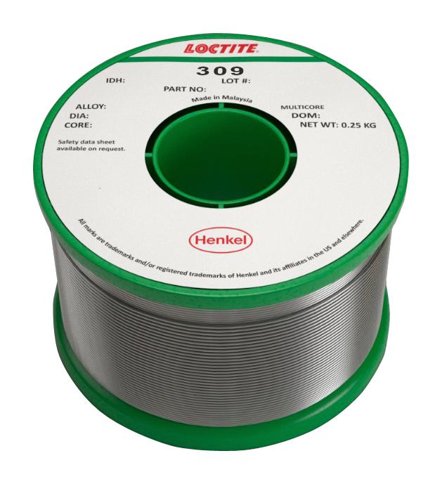 MULTICORE / LOCTITE 309 60EN 5C 0.9MM R 250G Hilo De Soldadura