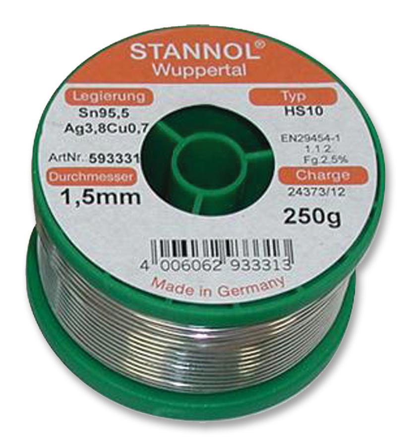 STANNOL 593321 Hilo De Soldadura