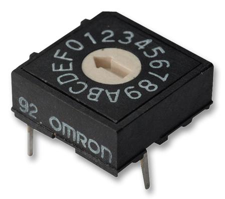 OMRON ELECTRONIC COMPONENTS A6R-161RF Interruptores Codificados Giratorios