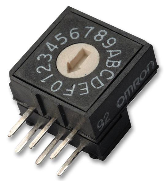 OMRON ELECTRONIC COMPONENTS A6RV-162RF Interruptores Codificados Giratorios