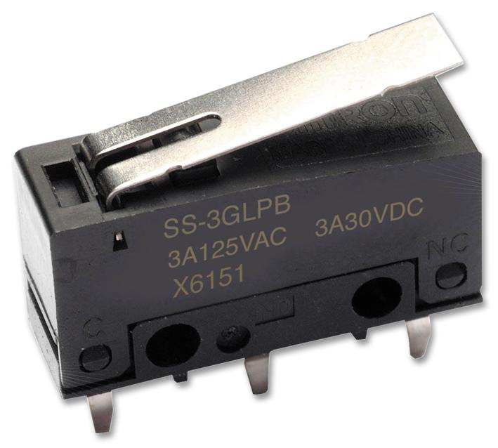 OMRON ELECTRONIC COMPONENTS SS-3GL13P Microinterruptores De Acción Rápida