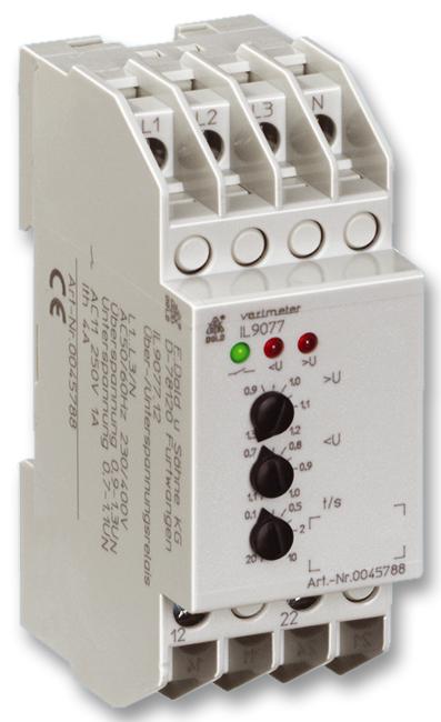 DOLD IL 9077.12 3N AC 400/230V 0,1 - 20S Relés De Monitorización De Tensión