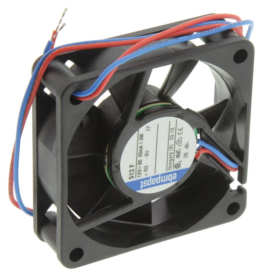 EBM-PAPST 512F/2 Ventiladores Axiales DC