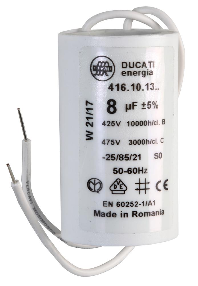 DUCATI 4.16.10.13.06 Condensadores Para Funcionamiento De Motor