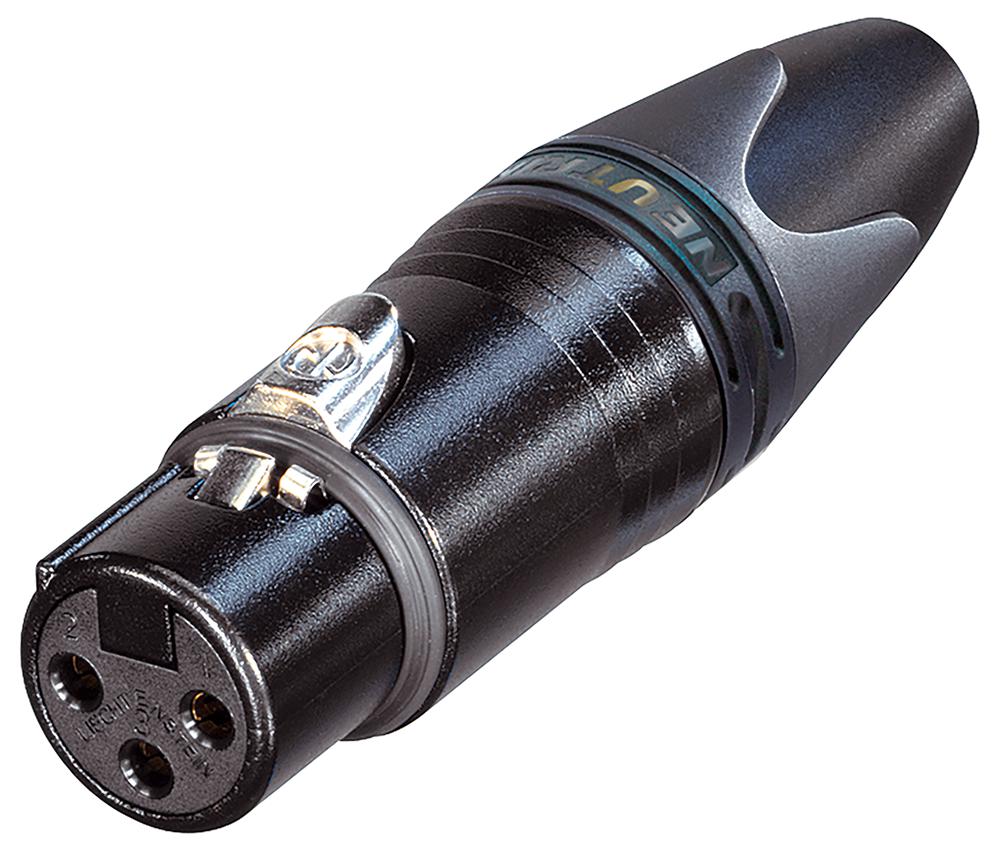 NEUTRIK NC3FXX-B Conectores XLR