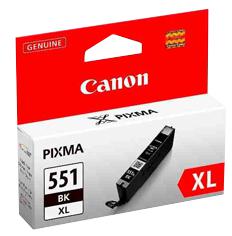 CANON CLI551XLBK Cartuchos De Tinta