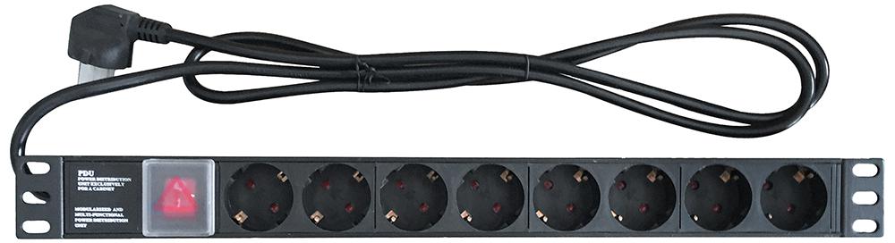 LMS DATA PDU-8WS-H-SCH-SCH Regletas De Distribución Eléctrica