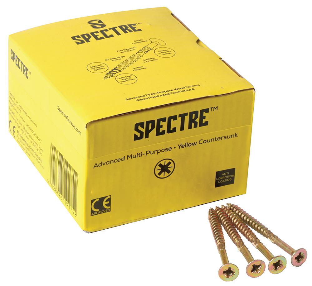 SPECTRE SPE320Y Tornillos Para Madera