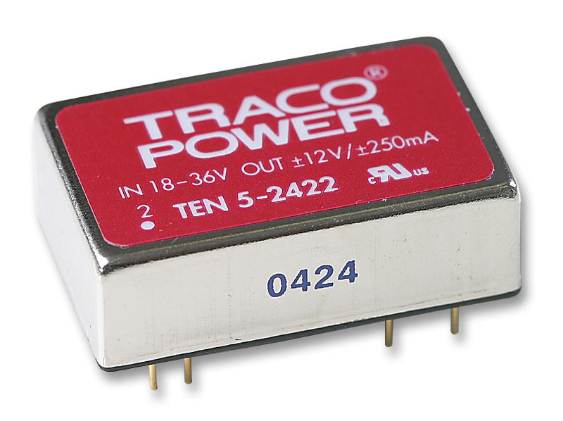 TRACO POWER TEN 5-2422 Convertidores DC / DC Aislados De Montaje Pasante