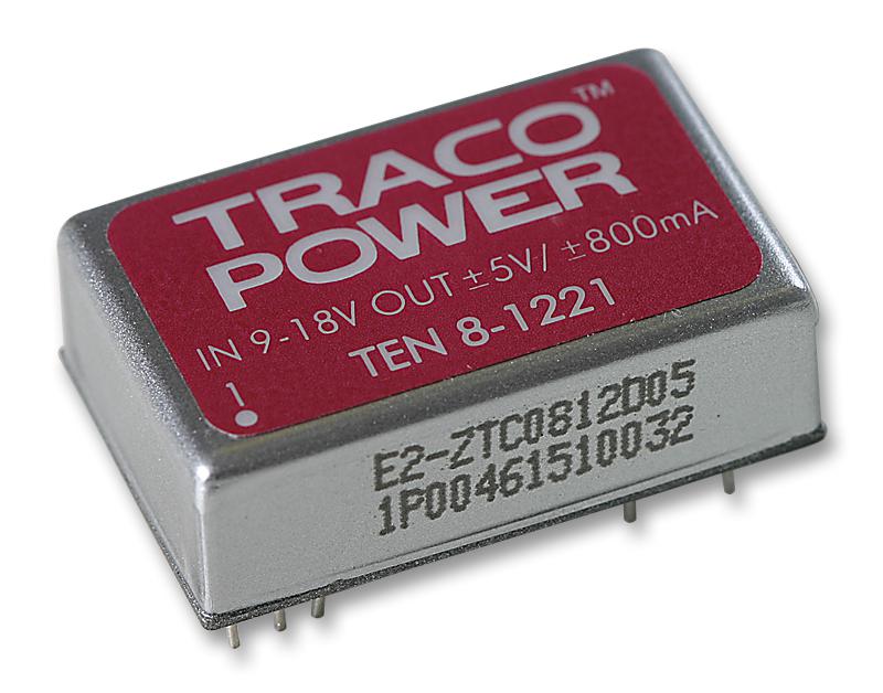 TRACO POWER TEN 8-1221 Convertidores DC / DC Aislados De Montaje Pasante