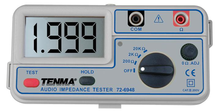 TENMA 72-6948 Comprobadores De RCD E Impedancia De Bucle